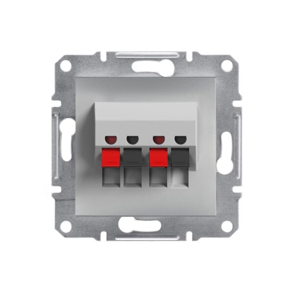 Аудиорозетка Schneider Electric Asfora Алюміній EPH5700161