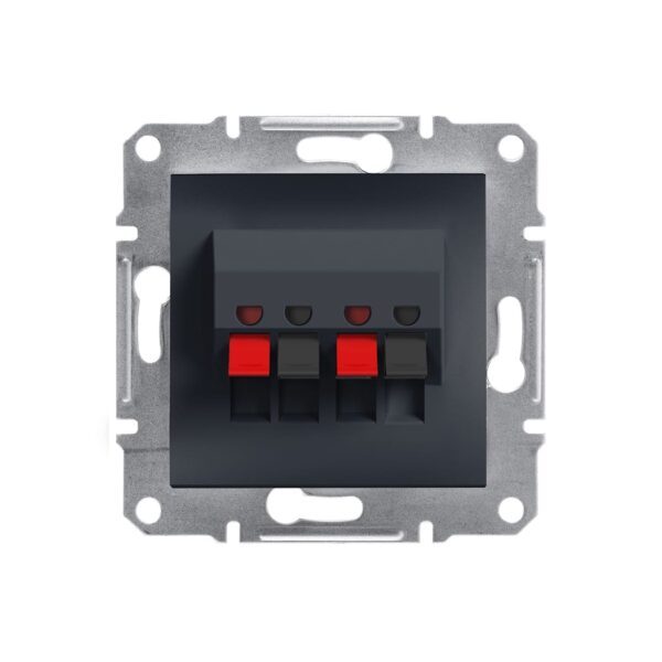 Аудиорозетка Schneider Electric Asfora Антрацит EPH5700171