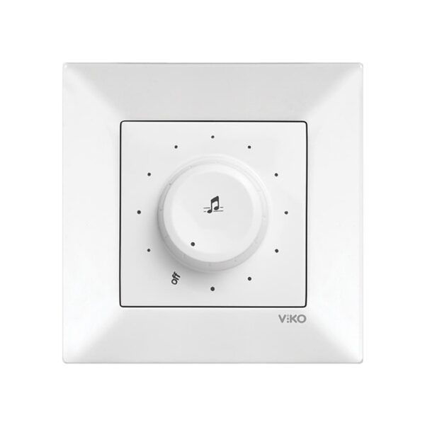 Аудиовыключатель Viko Meridian Белый 90970054-WH