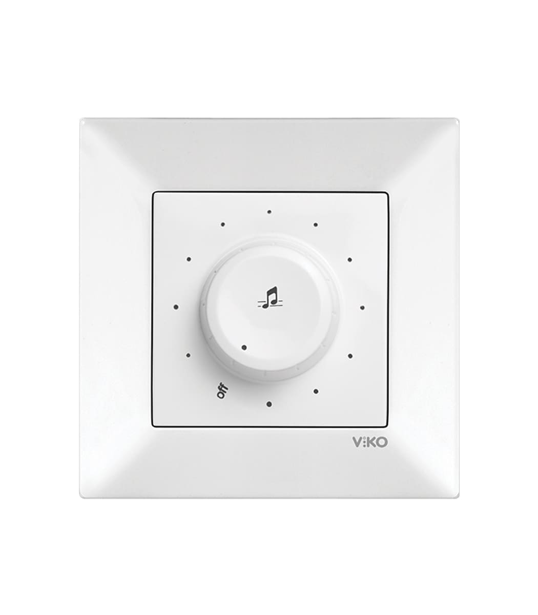 audiovyklyuchatel-viko-meridian-belyy-90970054-wh-1 Аудиовыключатель Viko Meridian Белый 90970054-WH — изображение 1