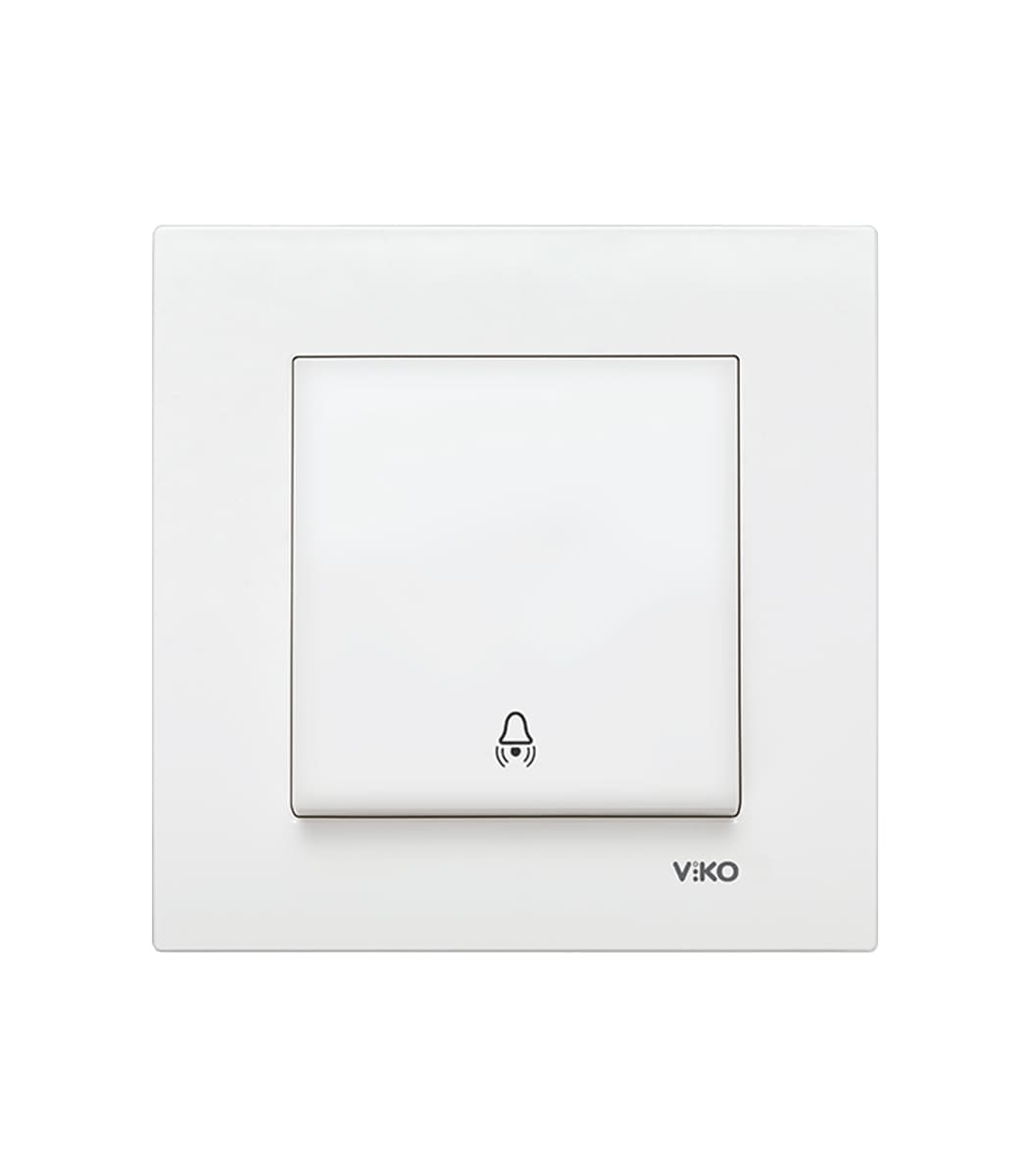 knopka-dvernogo-zamku-viko-karre-belyy-90960005-1 Кнопка дверного замку Viko Karre Белый 90960005 — изображение 1