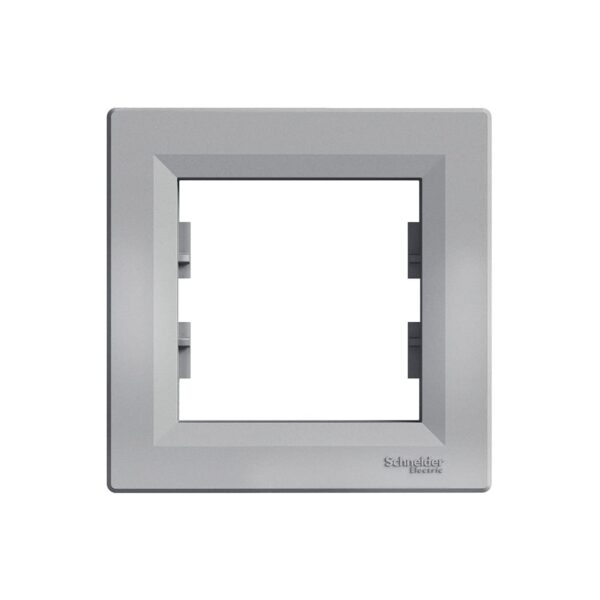 Рамка 1я Schneider Electric Asfora Алюминий EPH5800161