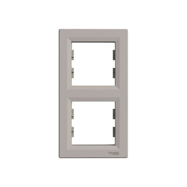 Рамка 2-ная Schneider Electric Asfora вертикальная Бронза EPH5810269