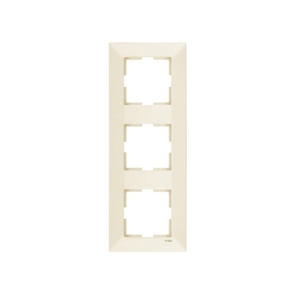 Рамка 3-я вертикальная Viko Meridian Крем 90979033-WH