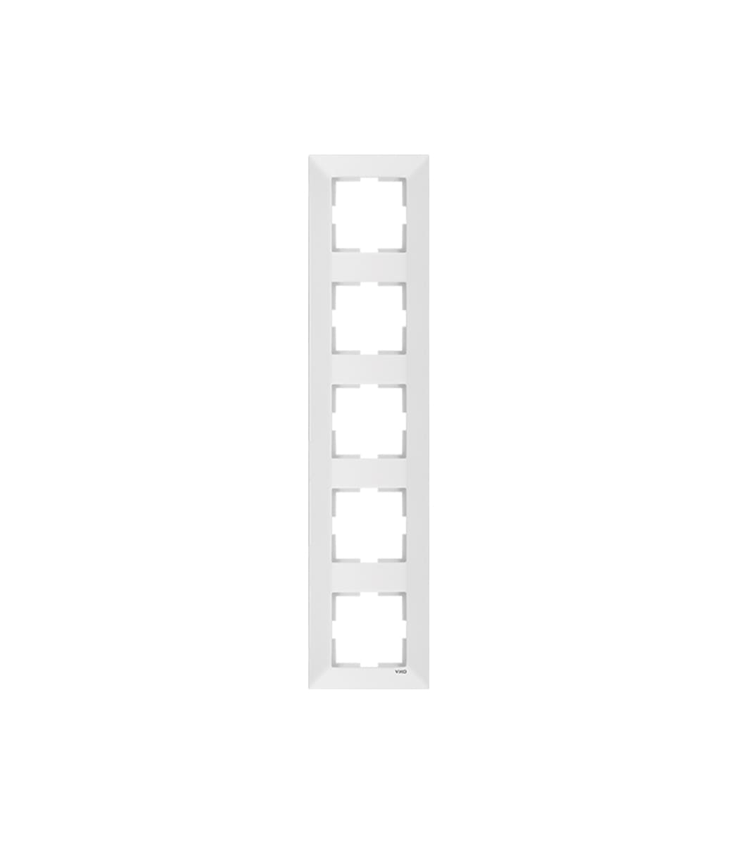 ramka-5-ya-vertikalnaya-viko-meridian-belyy-90979025-wh-1 Рамка 5-я вертикальная Viko Meridian Белый 90979025-WH — изображение 1