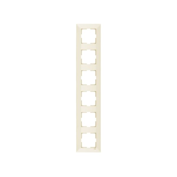 Рамка 6-я вертикальная Viko Meridian Крем 90979036-WH