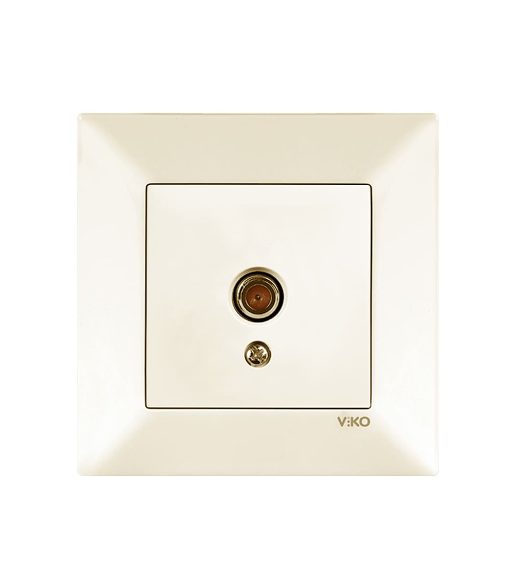 rozetka-odinarnaya-televizionnaya-viko-meridian-krem-90970210-wh-1 Розетка одинарная телевизионная Viko Meridian Крем 90970210-WH — изображение 1