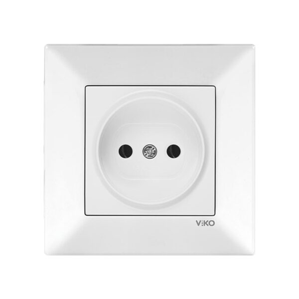 Розетка одинарна Viko Meridian Білий 90970007-WH