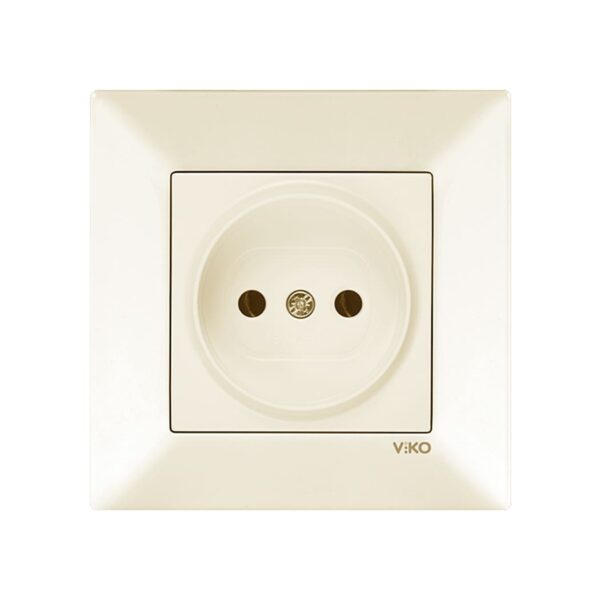 Розетка одинарная Viko Meridian Крем 90970207-WH