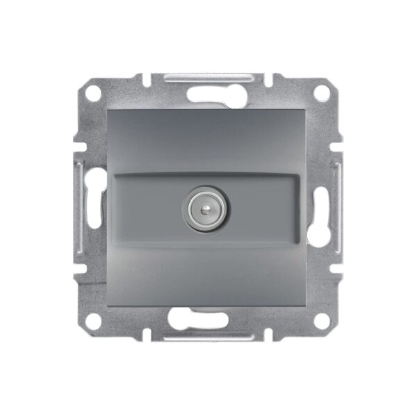 Розетка TV конечная Schneider Electric Asfora Сталь EPH3200162