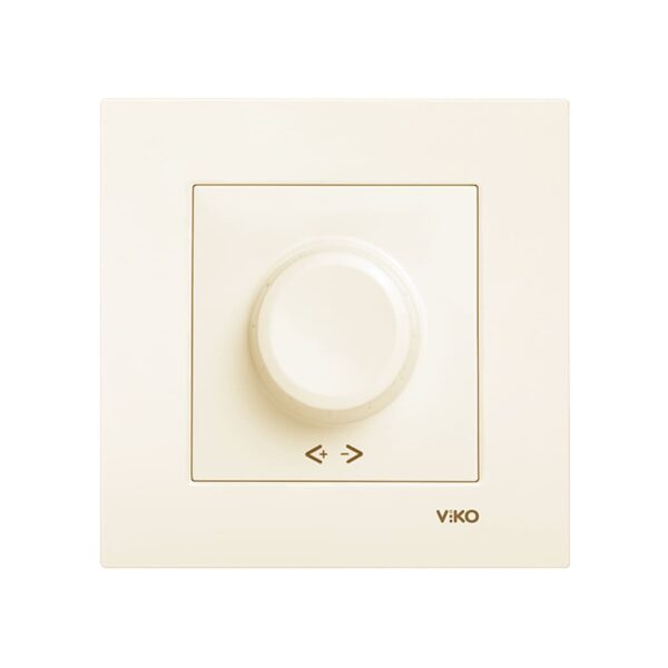 Светорегулятор 600 W Viko Karre Крем 90960120