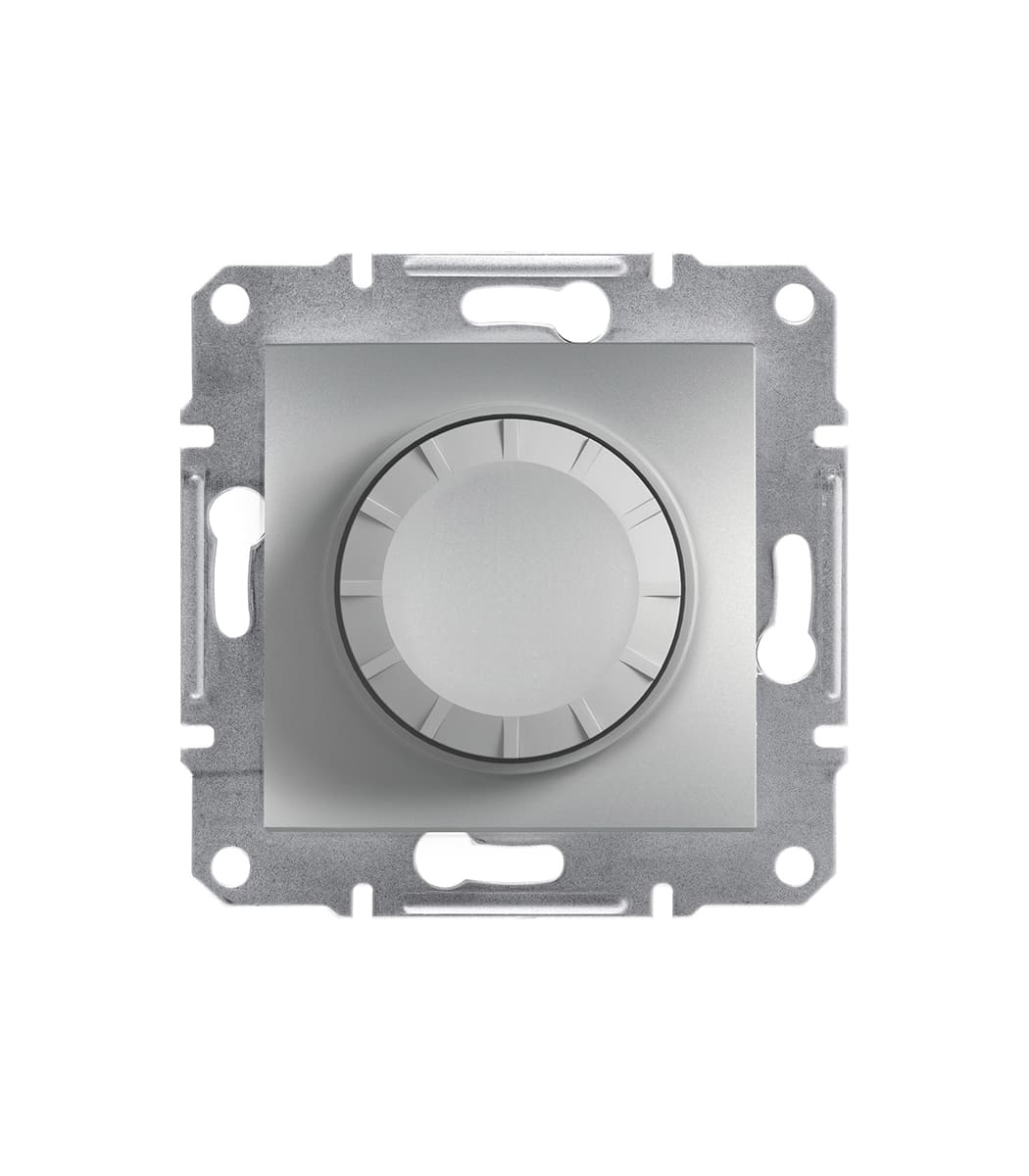 svetoregulyator-dimmer-povorotnyy-600-vt-schneider-electric-asfora-alyuminiy-eph6400161-1 Светорегулятор (диммер) поворотный 600 Вт Schneider Electric Asfora Алюминий EPH6400161 - Зображення 1