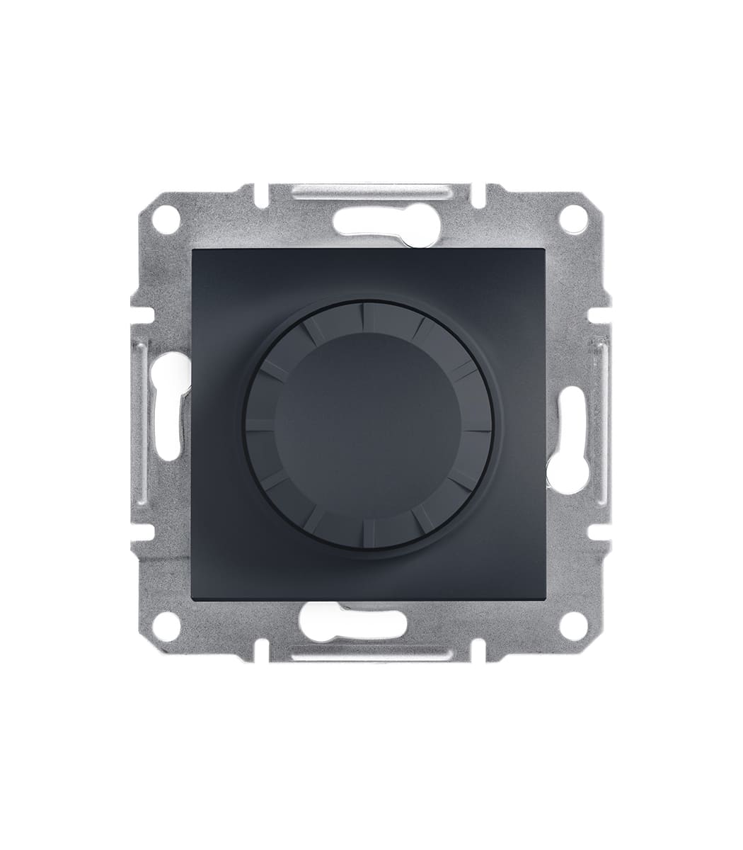 svetoregulyator-dimmer-povorotnyy-600-vt-schneider-electric-asfora-antracit-eph6400171-1 Светорегулятор (диммер) поворотный 600 Вт Schneider Electric Asfora Антрацит EPH6400171 — изображение 1
