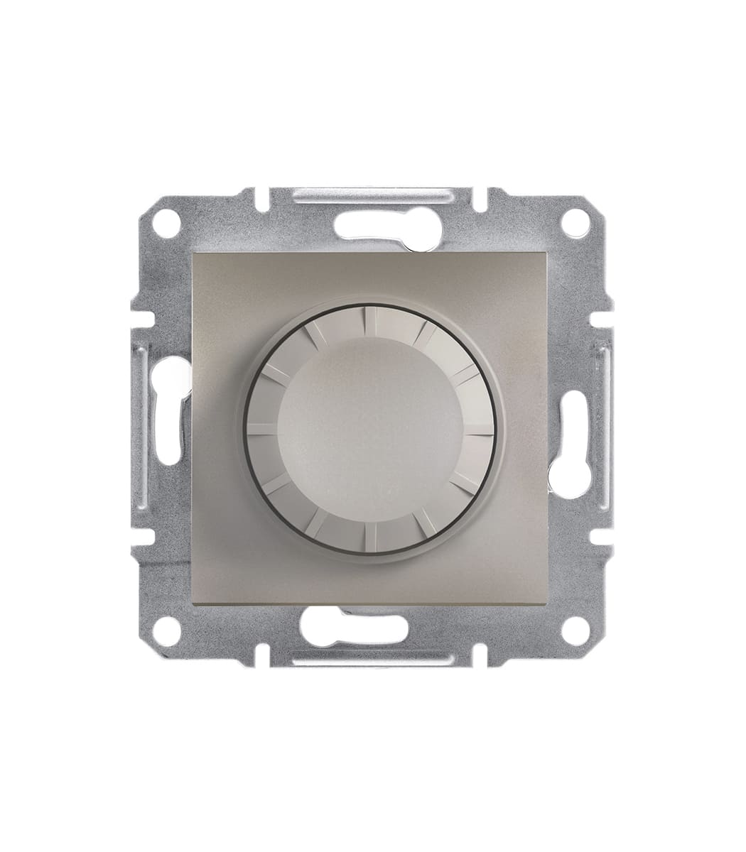 svetoregulyator-dimmer-povorotnyy-600-vt-schneider-electric-asfora-bronza-eph6400169-1 Светорегулятор (диммер) поворотный 600 Вт Schneider Electric Asfora Бронза EPH6400169 - Зображення 1