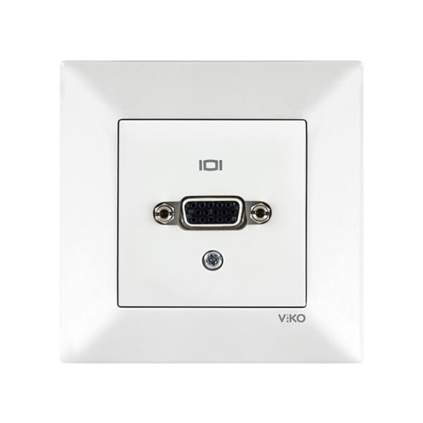 VGA-разъём Viko Meridian Белый 90970402-WH