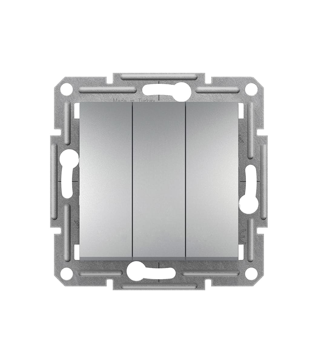 vyklyuchatel-3-kl-schneider-electric-asfora-alyuminiy-eph2100161-1 Выключатель 3-кл Schneider Electric Asfora Алюминий EPH2100161 — изображение 1