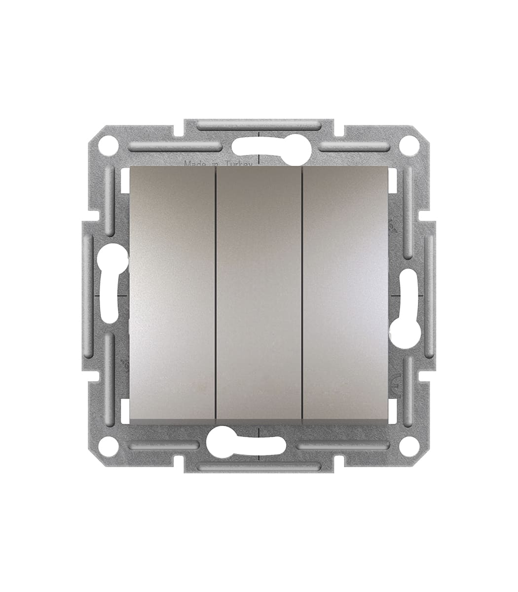 vyklyuchatel-3-klavishnyy-schneider-electric-asfora-bronza-eph2100169-1 Выключатель 3-клавишный Schneider Electric Asfora Бронза EPH2100169 — изображение 1