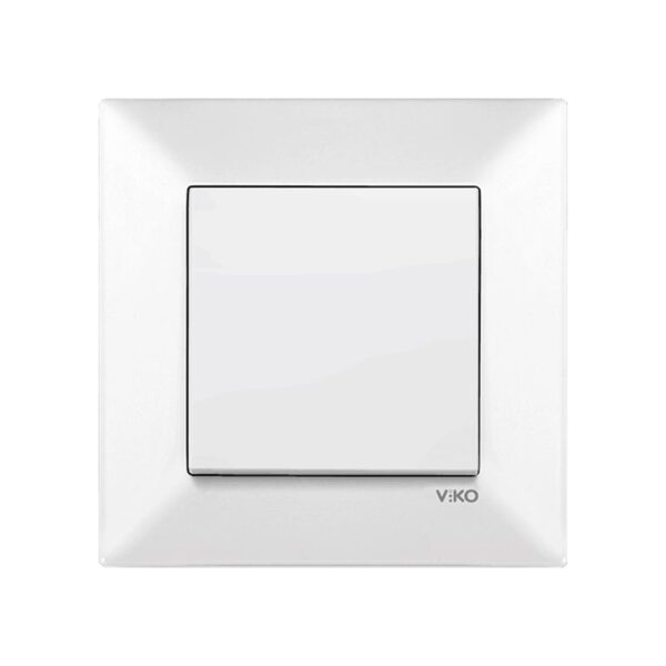 Выключатель одинарный Viko Meridian Белый 90970001-WH