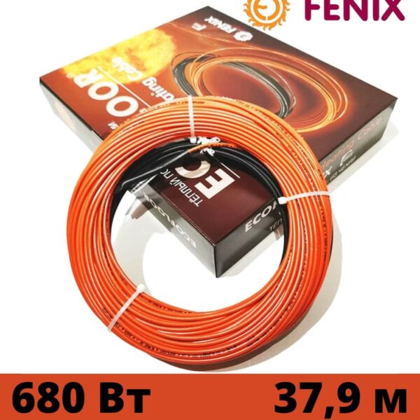 Кабель нагревательный двух жильный Fenix ADSV18 680 Вт, 37.9 м