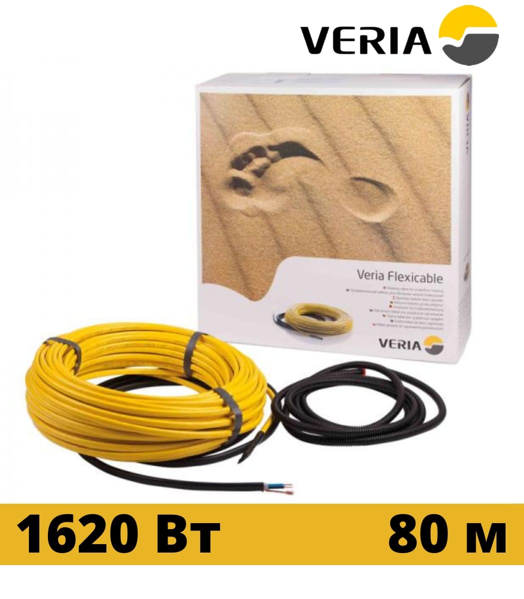 kabel-nagrevatelnyy-dvuh-jilnyy-veria-flexicable-20-80m Кабель нагревательный двух жильный VERIA Flexicable 20 80м — изображение 1