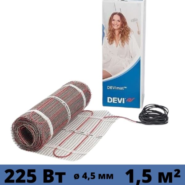 Нагрівальний мат DEVI DEVIcomfort 1,5м2