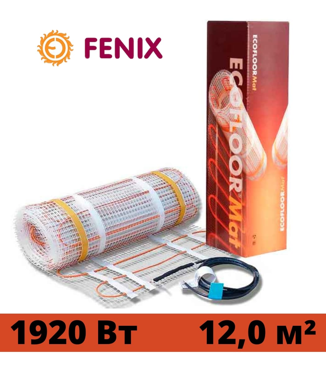 nagrevatelnyy-mat-fenix-ldts-160120m² Нагревательный мат Fenix LDTS 160/12,0м² — изображение 1