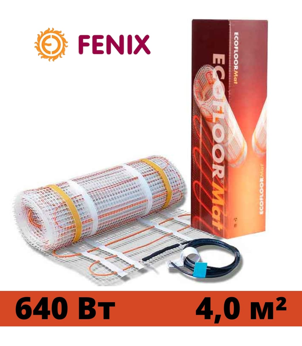 nagrevatelnyy-mat-fenix-ldts-16040m² Нагревательный мат Fenix LDTS 160/4,0м² — изображение 1