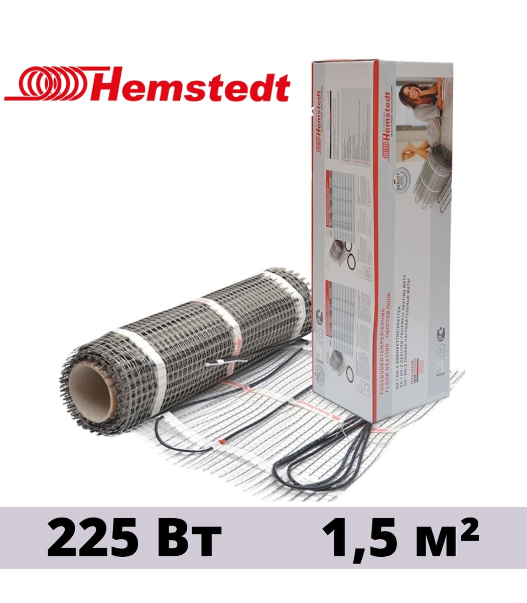 nagrevatelnyy-mat-hemstedt-dh-15-m² Нагревательный мат Hemstedt DH 1,5 m² - Зображення 1