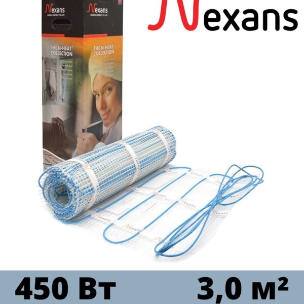 Нагревательный мат Nexans MilliMat 450 W 3 м²
