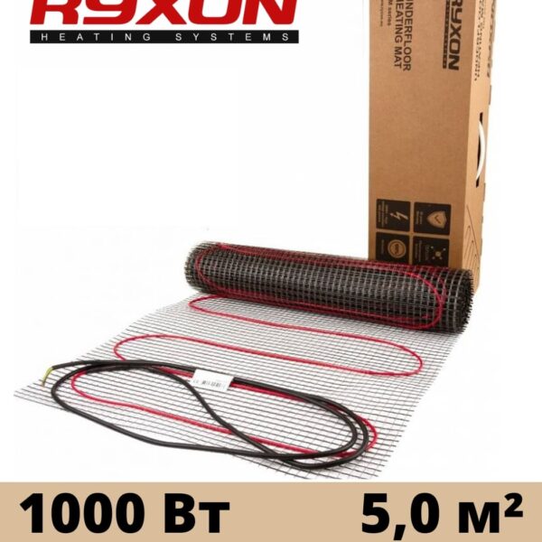 Нагревательный мат  Ryxon HM 5,0/1000Вт 5,0 м²