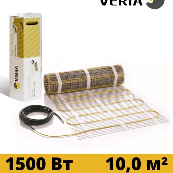 Нагревательный мат VERIA Quickmat 150 10м²