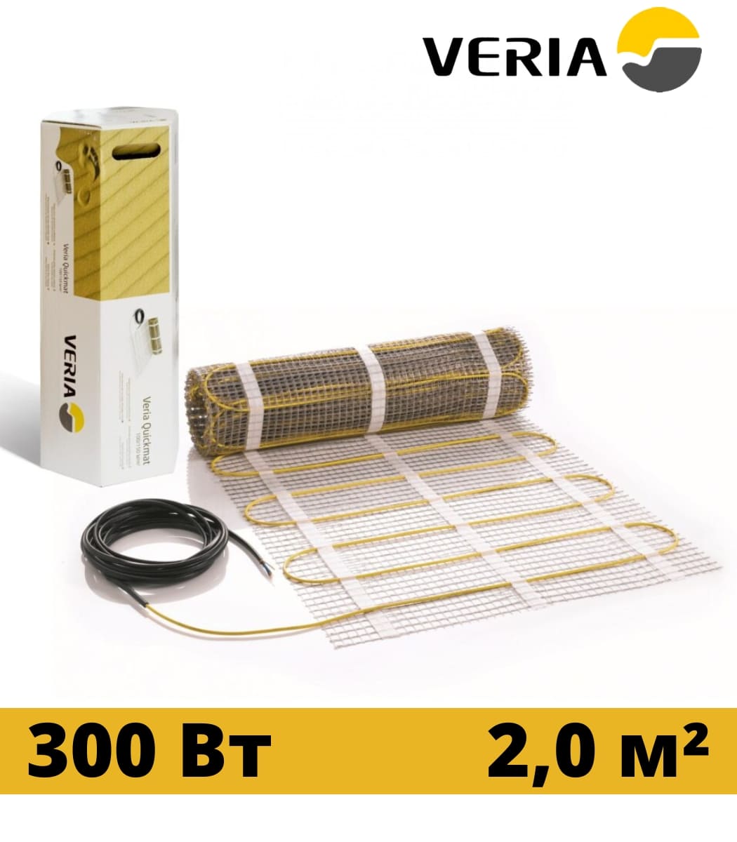 nagrevatelnyy-mat-veria-quickmat-150-2m² Нагревательный мат VERIA Quickmat 150 2м² — изображение 1