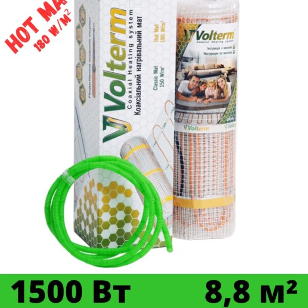 Нагревательный мат Volterm Hot Mat 1500Вт 8,8 м²