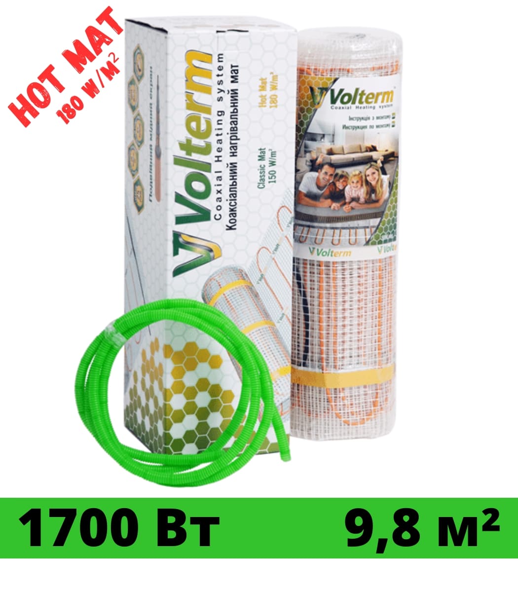 nagrevatelnyy-mat-veria-quickmat-150-35m²-15-1 Нагревательный мат Volterm Hot Mat 1700Вт 9,8 м² — изображение 1