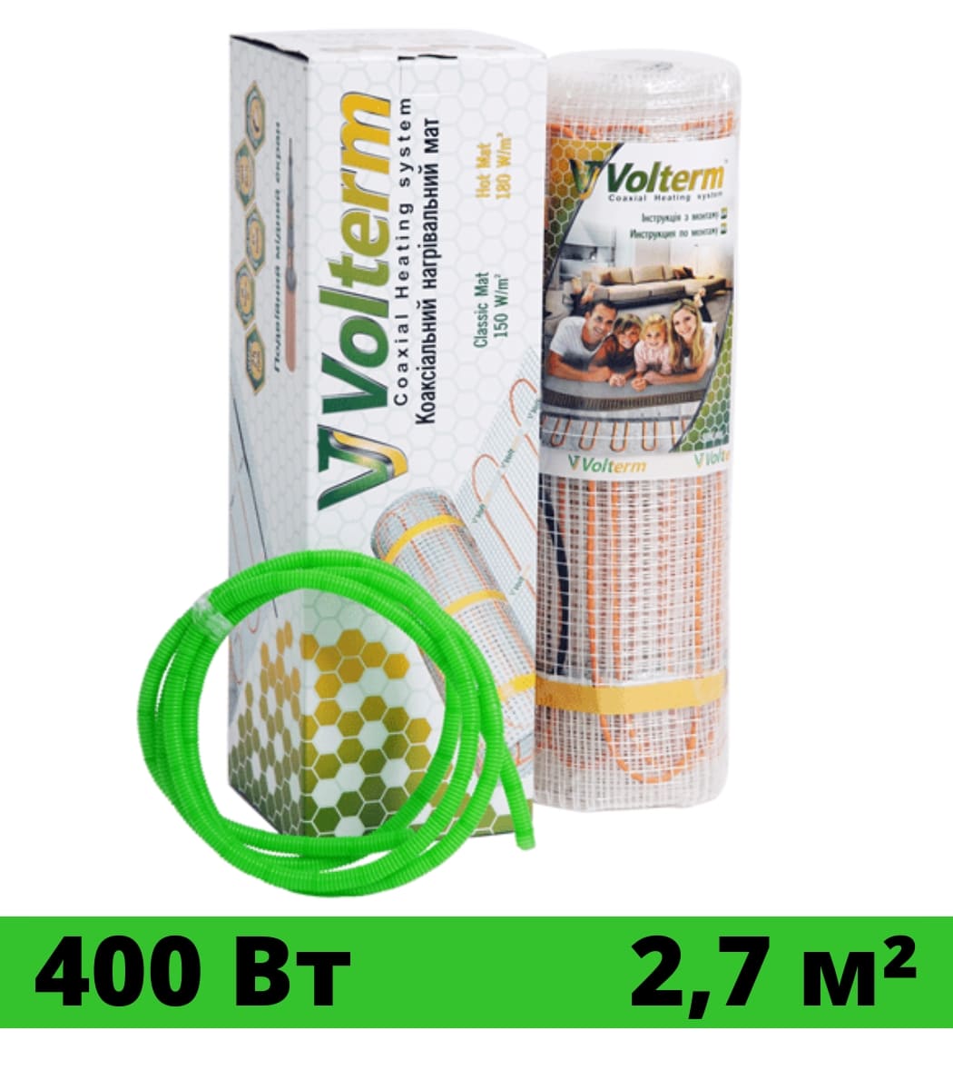 nagrevatelnyy-mat-veria-quickmat-150-35m²-6 Нагревательный мат Volterm Classic Mat 400Вт 2,7 м² — изображение 1