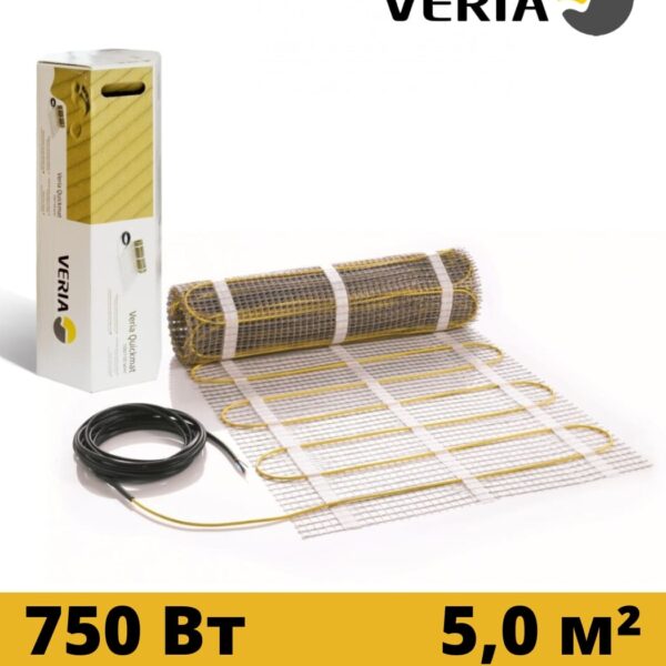 Нагревательный мат VERIA Quickmat 150 5м²