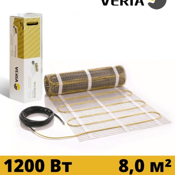 Нагревательный мат VERIA Quickmat 150 8м²