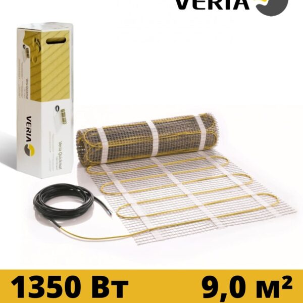 Нагревательный мат VERIA Quickmat 150 9м²