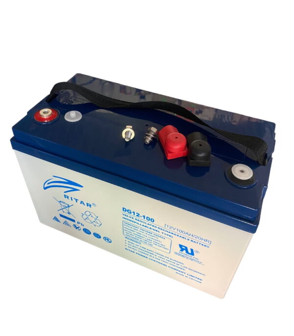 Гелевый Аккумулятор (GEL) Ritar DG12-100 12V 100ah Для ИБП — изображение 2