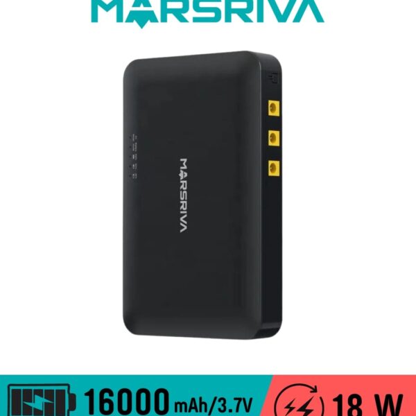 Источник бесперебойного питания для Роутера GPon MARSRIVA Smart Mini DC UPS KP1 Plus 18W 16000mAh
