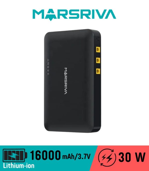 Источник бесперебойного питания для Роутера GPon MARSRIVA Smart Mini DC UPS KP1 Ultra 30W 16000mAh