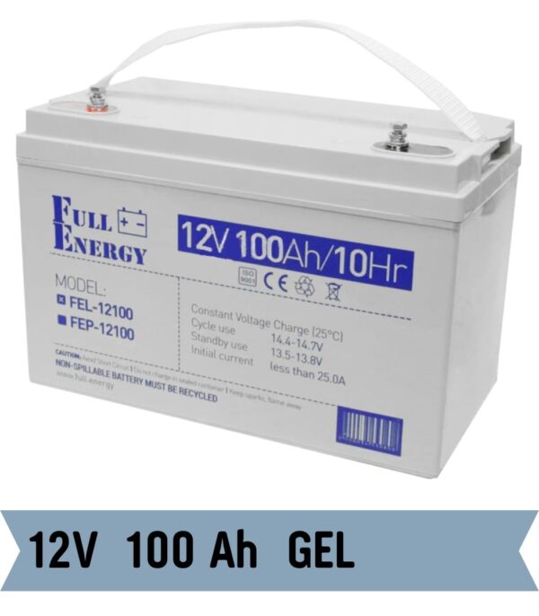 Гелевый Аккумулятор (GEL) Full Energy FEL-12100 Для ИБП 12V 100ah