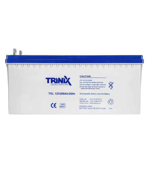 Гелевий Акумулятор (GEL) TRINIX TGL12V200Ah/20Hr для ИБП 12V 200ah — изображение 6
