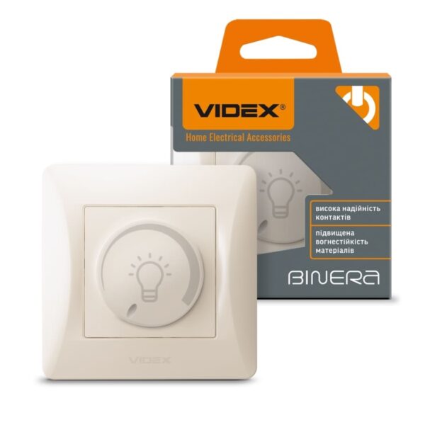 Димер Led 200 Вт Крем VIDEX BINERA (VF-BNDML200-CR)