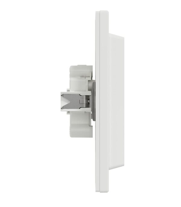 Розетка без заземления, 2-я Белая, Asfora EPH9700121 - Зображення 7