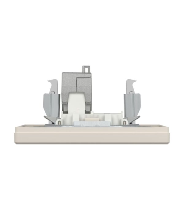 Розетка компьютерная 1-я, RJ45, кат.5е, STP Кремовая, Asfora EPH5000123 — изображение 7