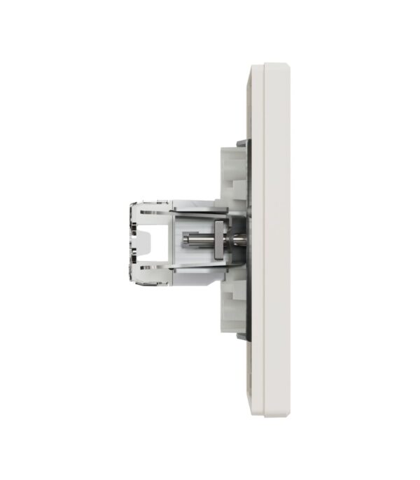 Розетка компьютерная 1-я, RJ45, кат.5е, UTP Кремовая, Asfora EPH4300123 — изображение 7