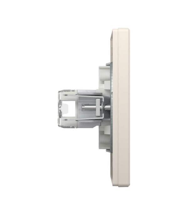 Розетка компьютерная 2-я, RJ45, кат.5е, UTP, Кремовая, Asfora EPH4400123 — изображение 9