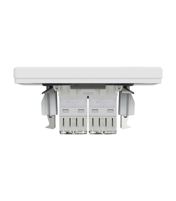 Розетка компьютерная, RJ45, кат.5е, UTP, двойная Белая, Asfora EPH4400121 — изображение 5