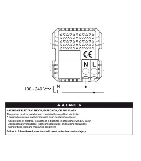 Розетка USB, 2 выхода 2.0, 5V-DC, макс 2.1A, Белая, Asfora EPH2700221 - Зображення 3